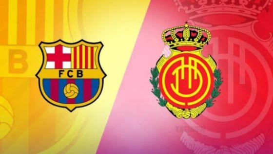 موعد مباراة برشلونة وريال مايوركا