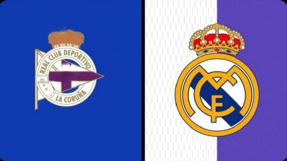 مباراة ريال مدريد وديبورتيفو لاكورونيا