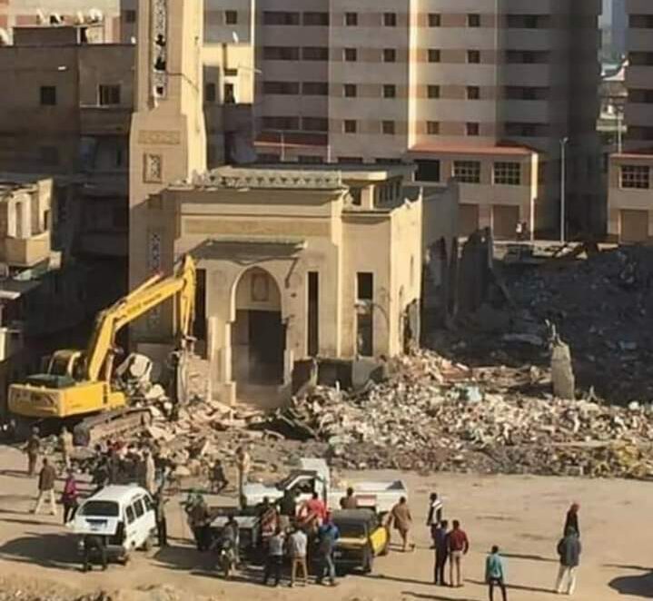 إزالة المساجد المخالفة