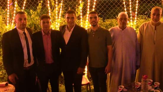 أعضاء مجلس النواب في حفل زفاف الشيخ مصطفى دياب