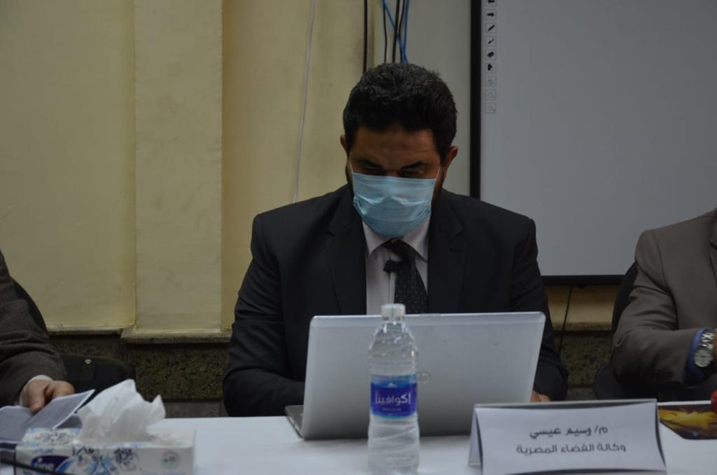 الوكالة المصرية للفضاء تتفقد أكاديمية طيبة في المعادي