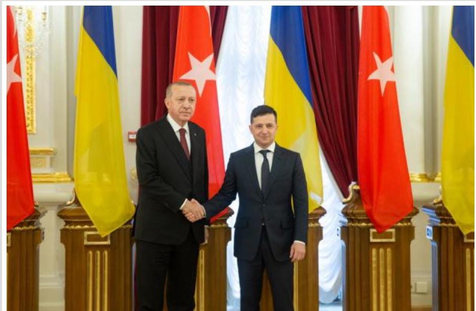 علاقة تركيا مع أوكرانيا