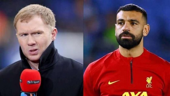 بول سكولز ومحمد صلاح