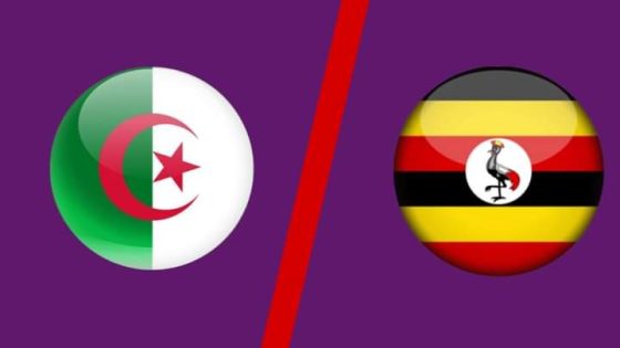 موعد مباراة الجزائر وأوغندا