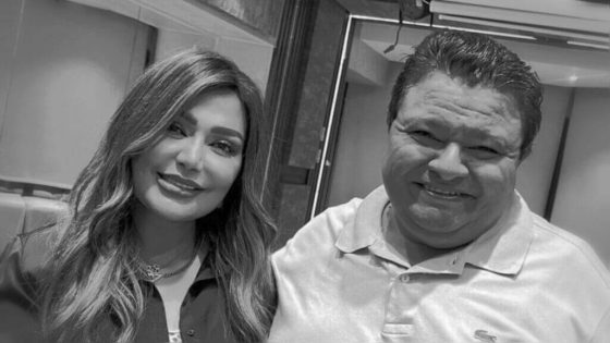 عبير الشاعر والمخرج خالد جلال